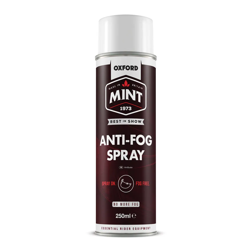 Mint Antifog Spray kit cleaner 250ml