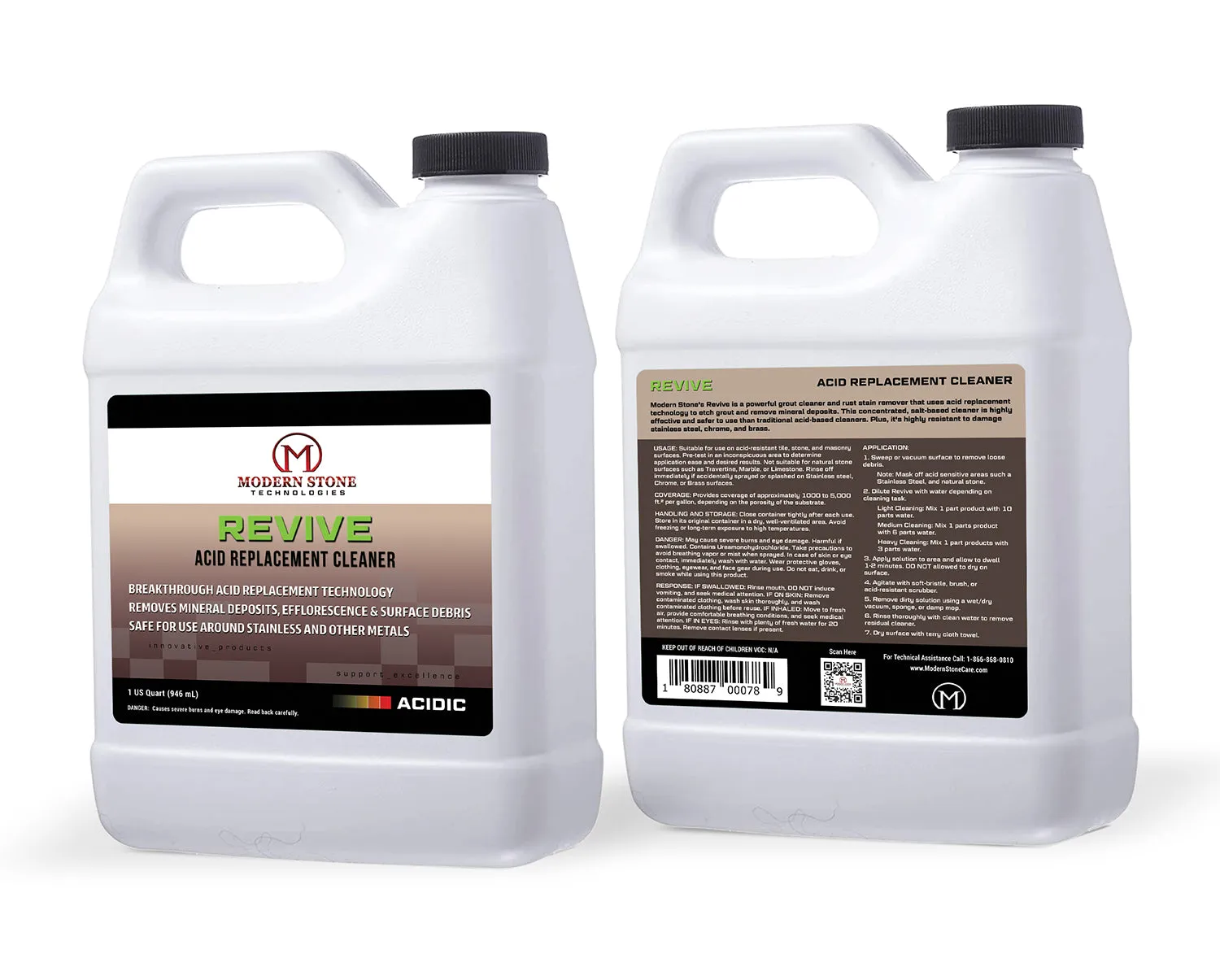 Modern Stone Revive - Grout Cleaner & Rust Stain Remover | Acid Replacement Technology