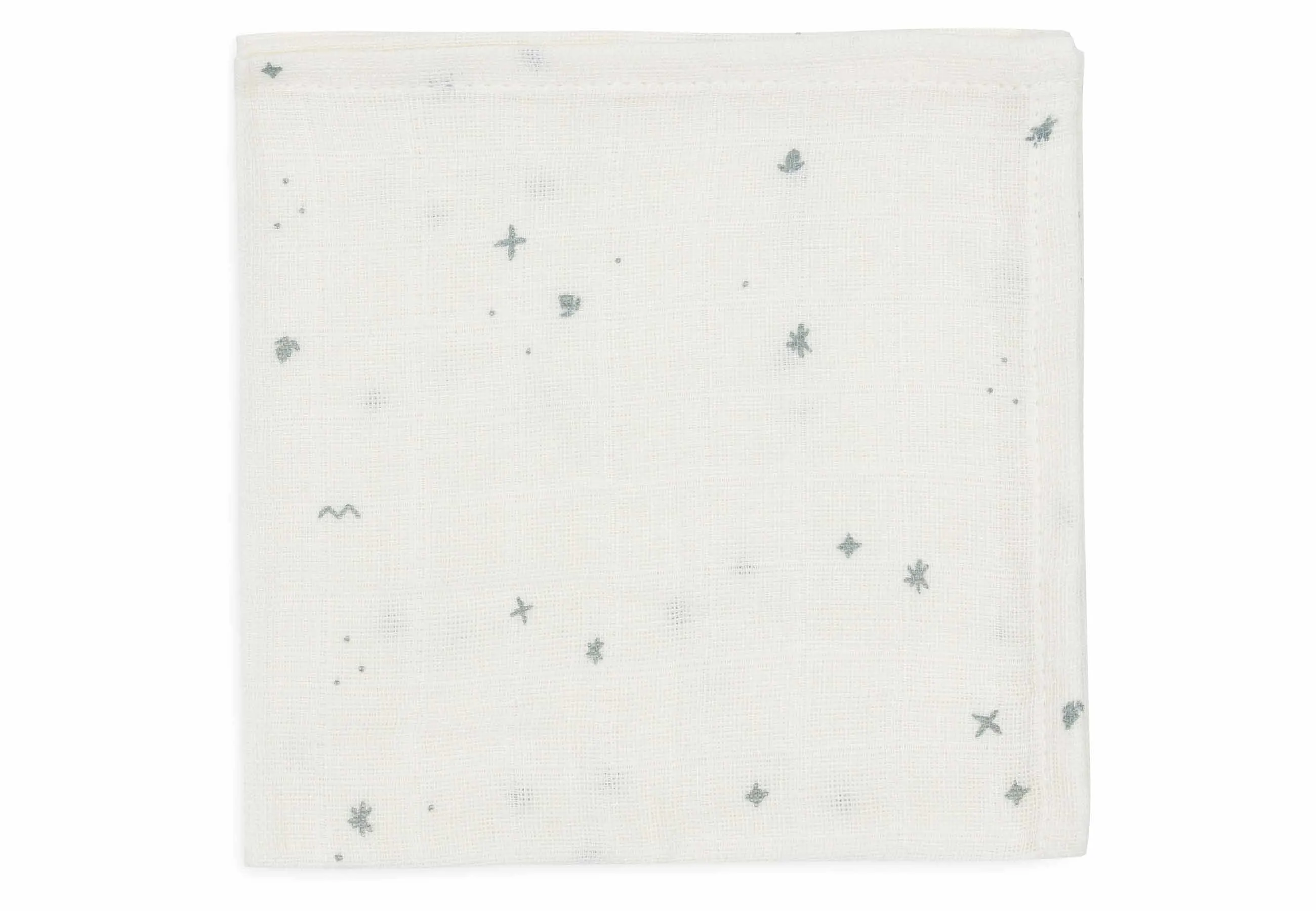 Mouth Cloth Muslin 31x31cm Twinkling - Sea Green - 3 Pack