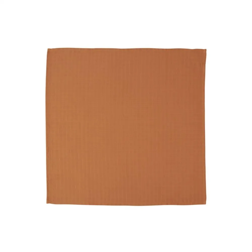 Muslin Square - Tiger - Pack of 3 - Green