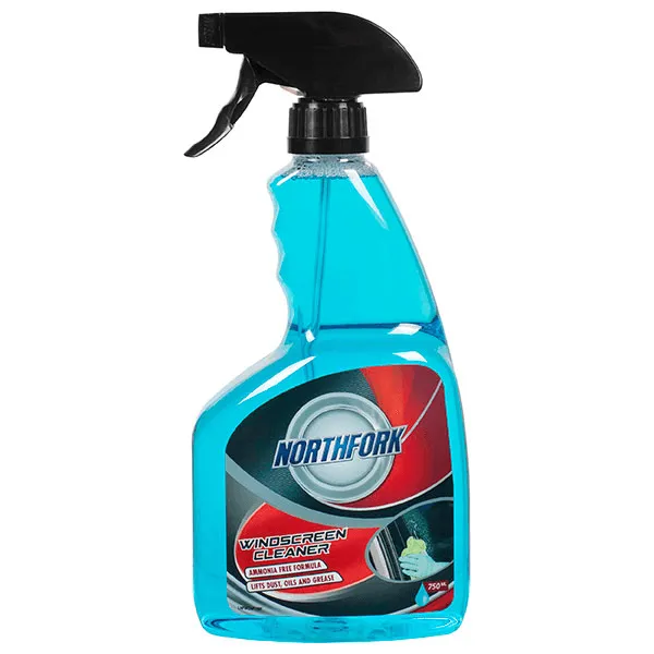 Northfork Window Glass Windscreen Cleaner Ammonia Free 750mL 12 Pack