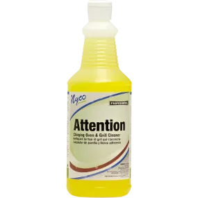Nyco Products "Attention" Clinging Oven & Grill Cleaner - 12/Case