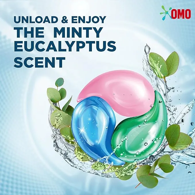 Omo 3 in 1 laundry capsules 15 pods 225gm