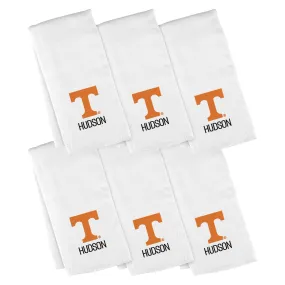 Personalized Tennessee Volunteers 6-Pack Burp Cloths