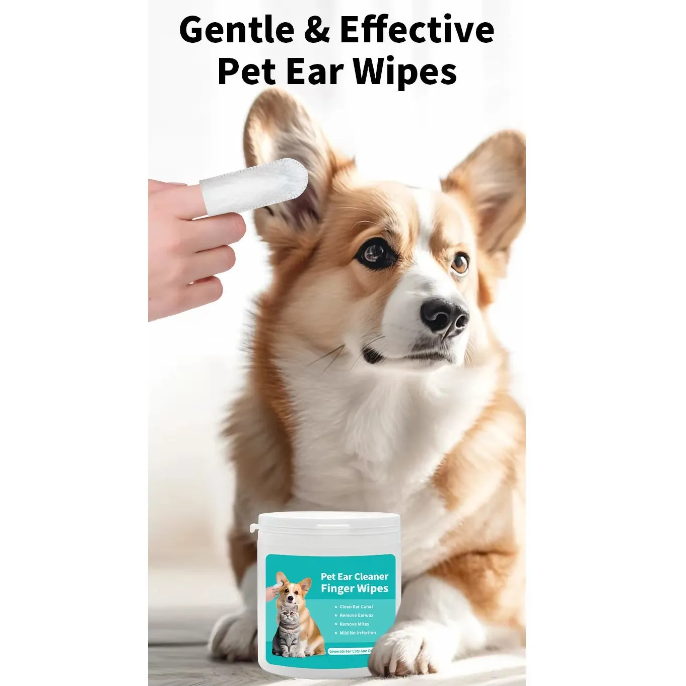 Pet Ear Cleaning Wipes - Meet Cleany! 🐾✨