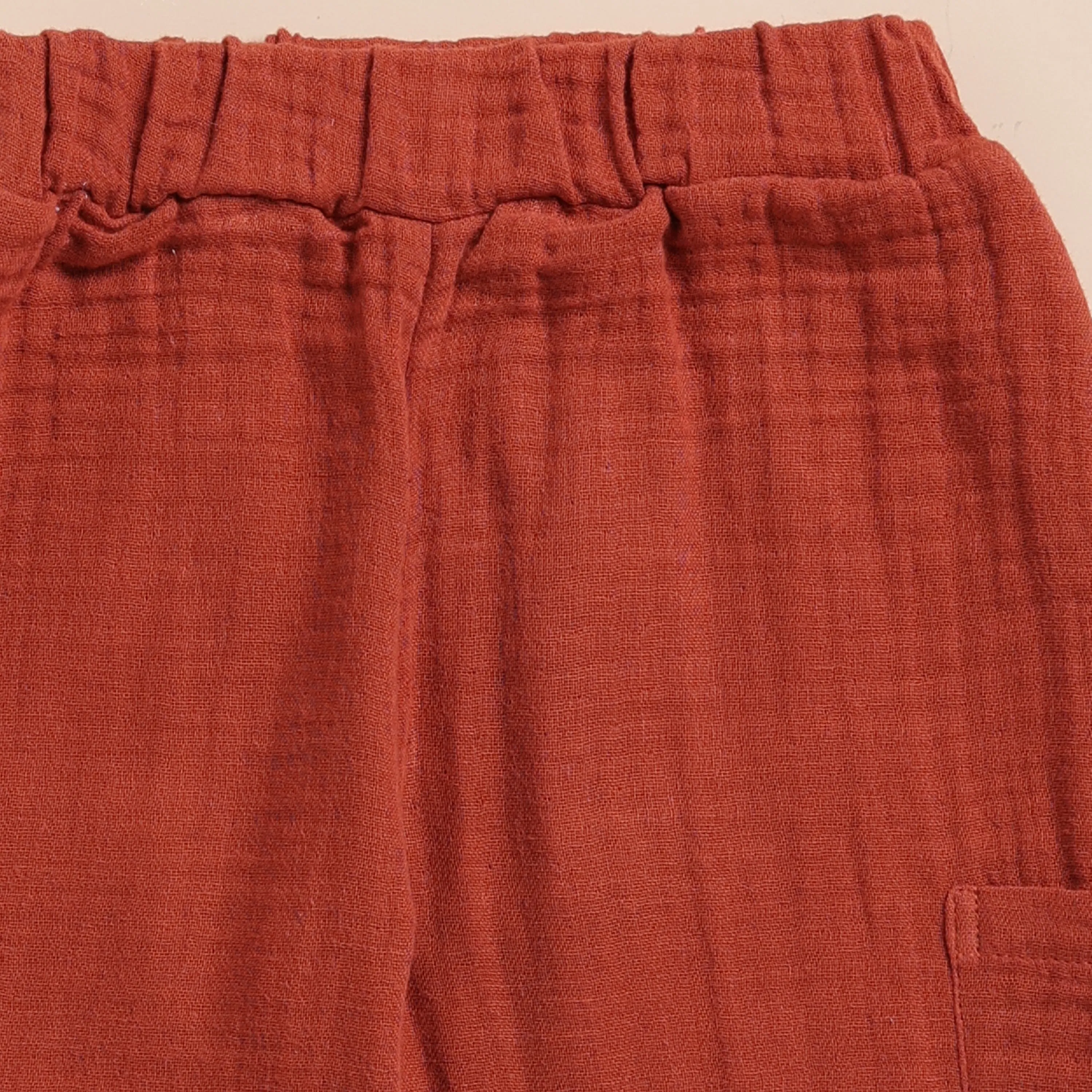 Picante Organic Muslin Long Sleeve Henley Tshirt With Lounge Pant Set