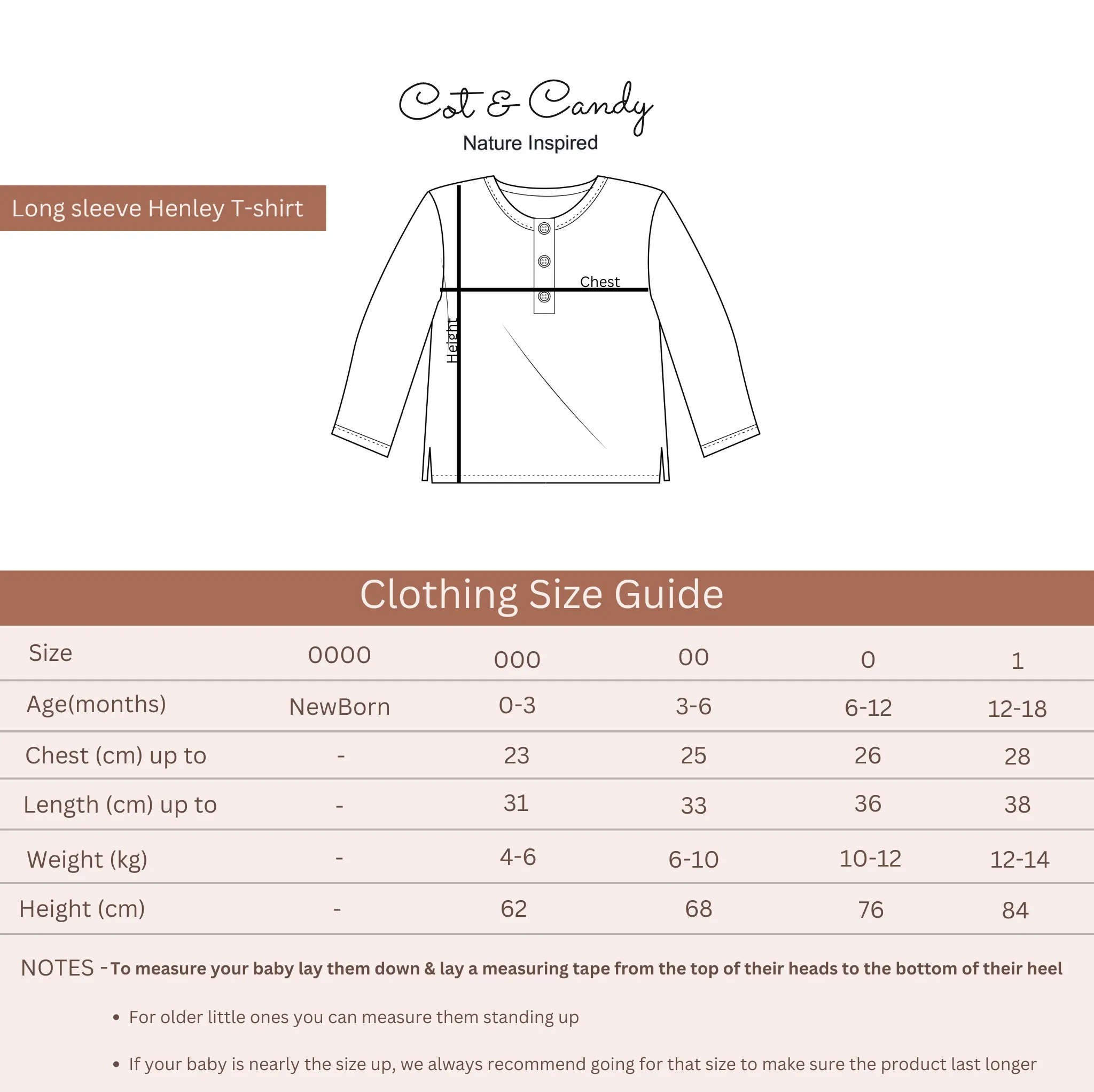 Picante Organic Muslin Long Sleeve Henley Tshirt With Lounge Pant Set