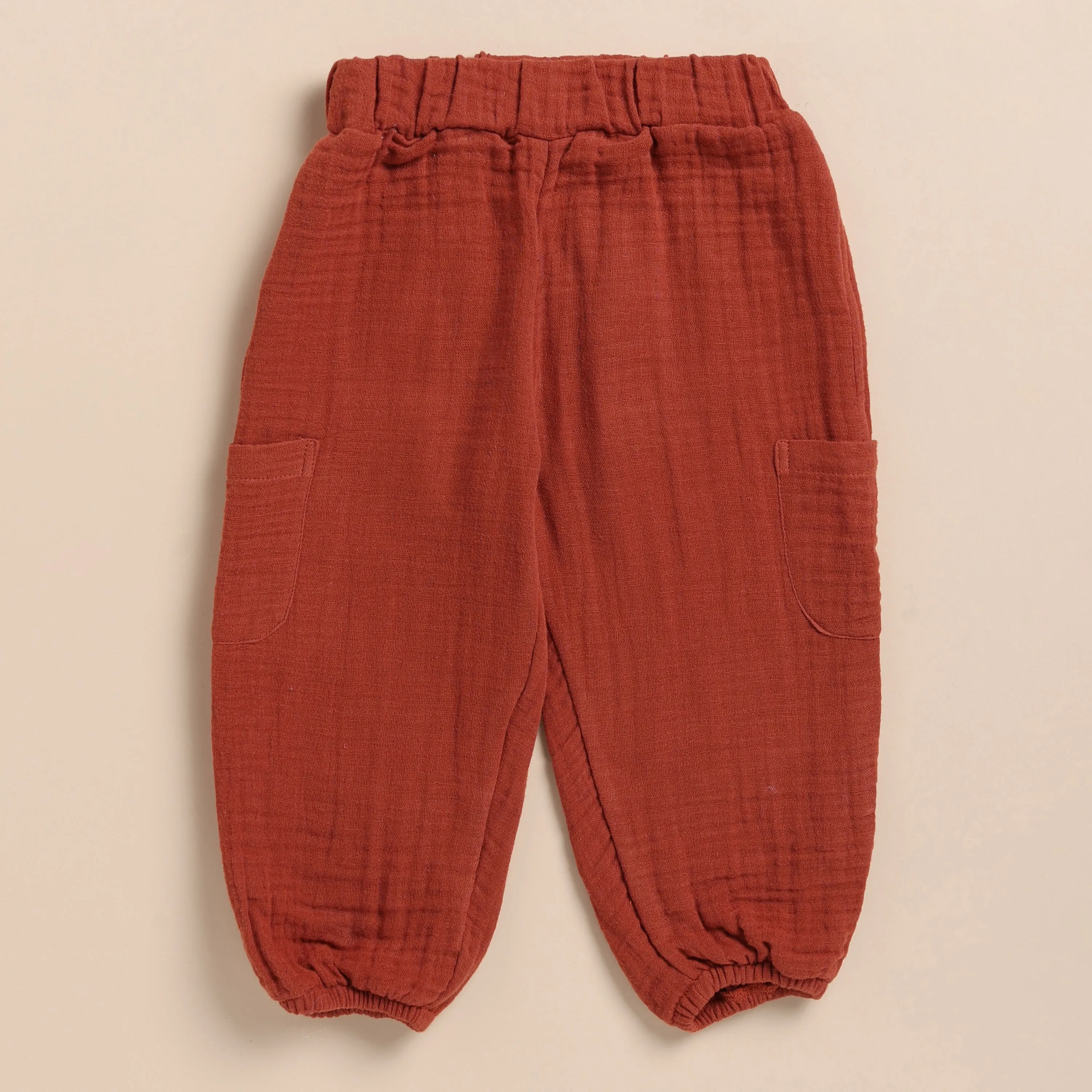 Picante Organic Muslin Long Sleeve Henley Tshirt With Lounge Pant Set