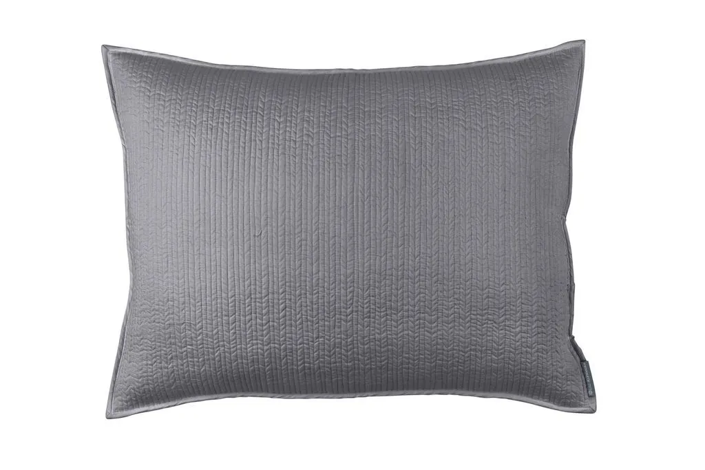 Retro Pewter Cotton Bedding by Lili Alessandra