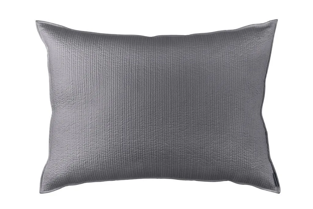 Retro Pewter Cotton Bedding by Lili Alessandra