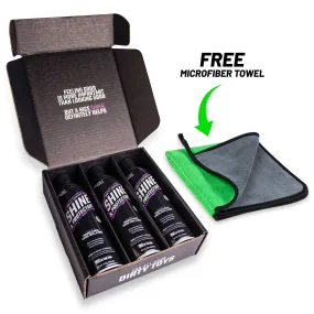 Shine Bundle - 3x Shine & Protectant   Towel