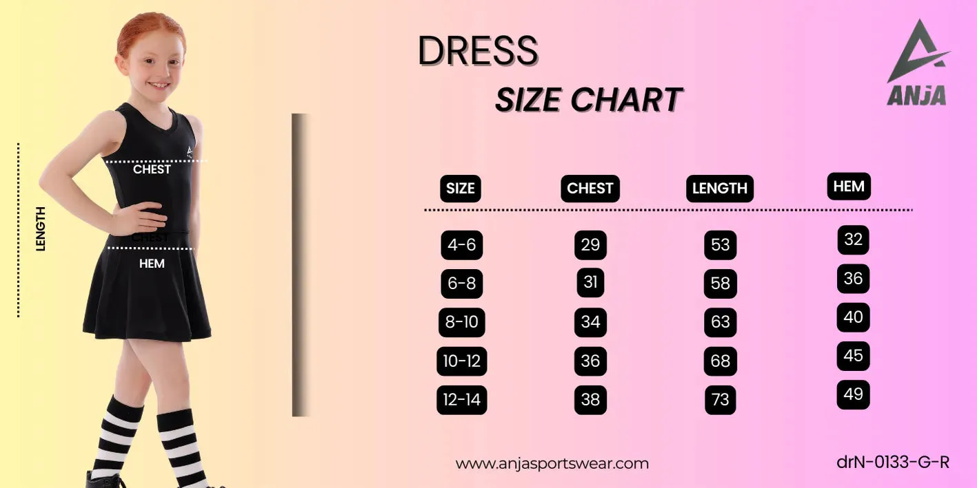 Sleek Sports Dress (0133) - Anja Sportswear