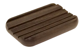 Soap Dish Thermowood Rounded