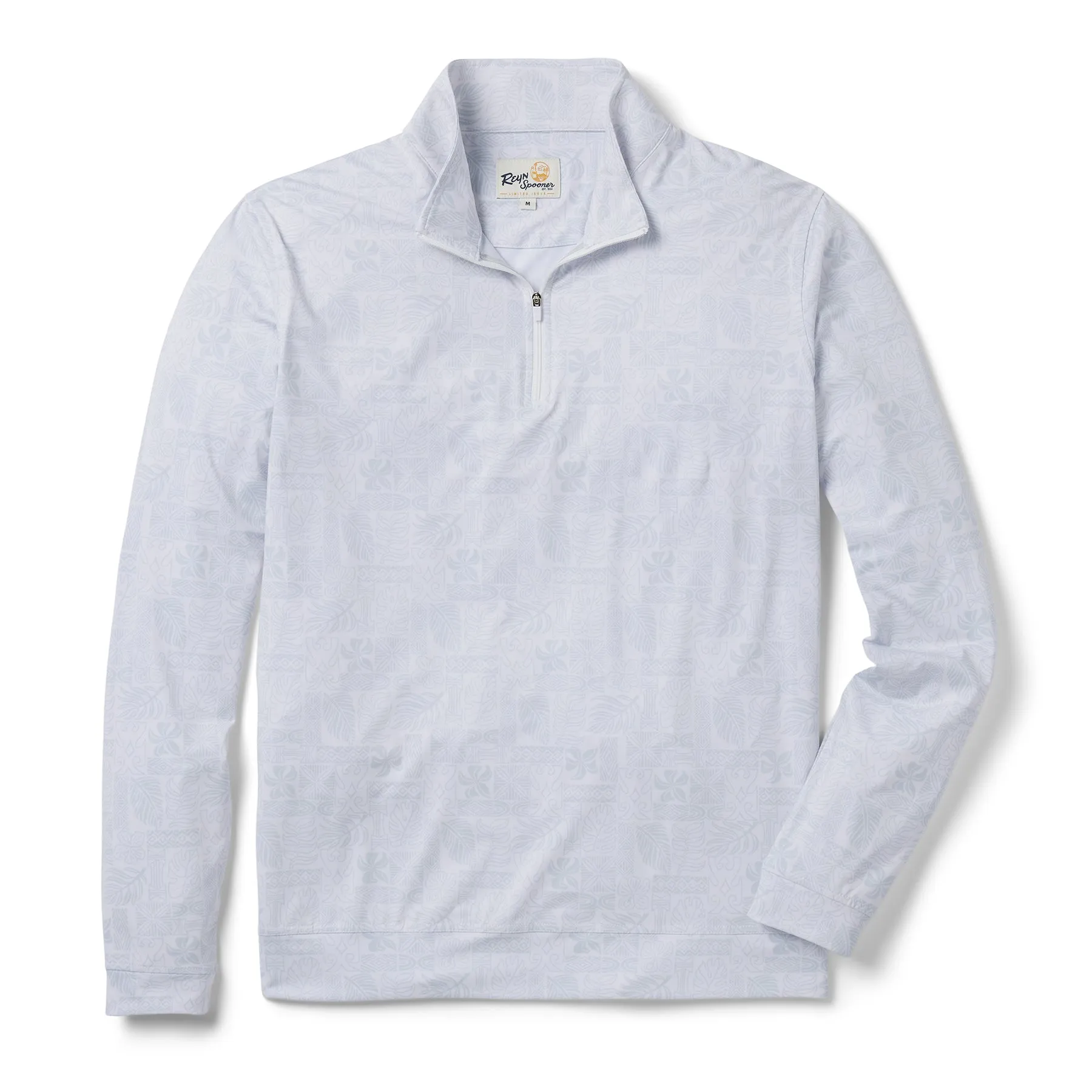 SOUTH PACIFIC TAPA PERFORMANCE QUARTER ZIP / Performance Fabric