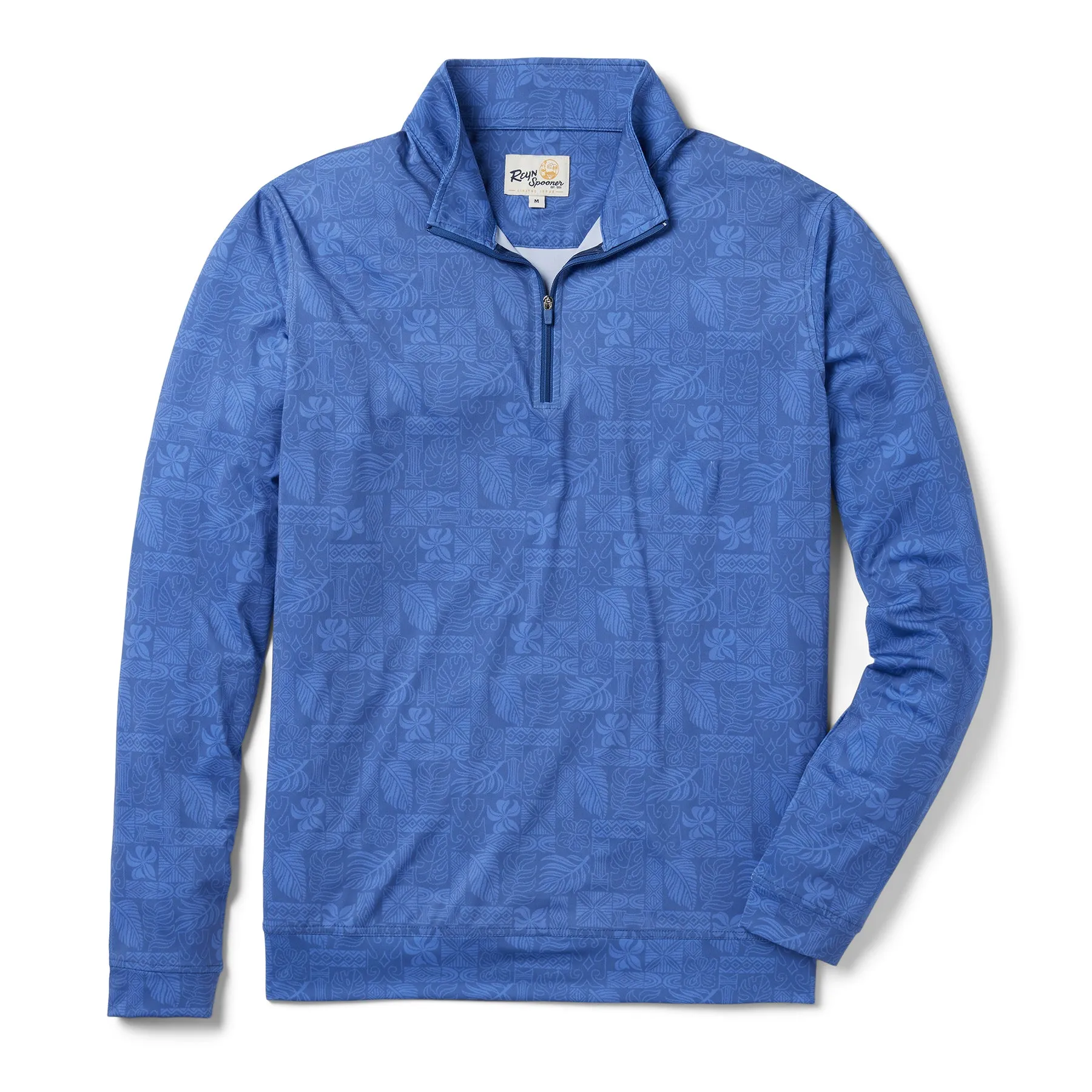 SOUTH PACIFIC TAPA PERFORMANCE QUARTER ZIP / Performance Fabric