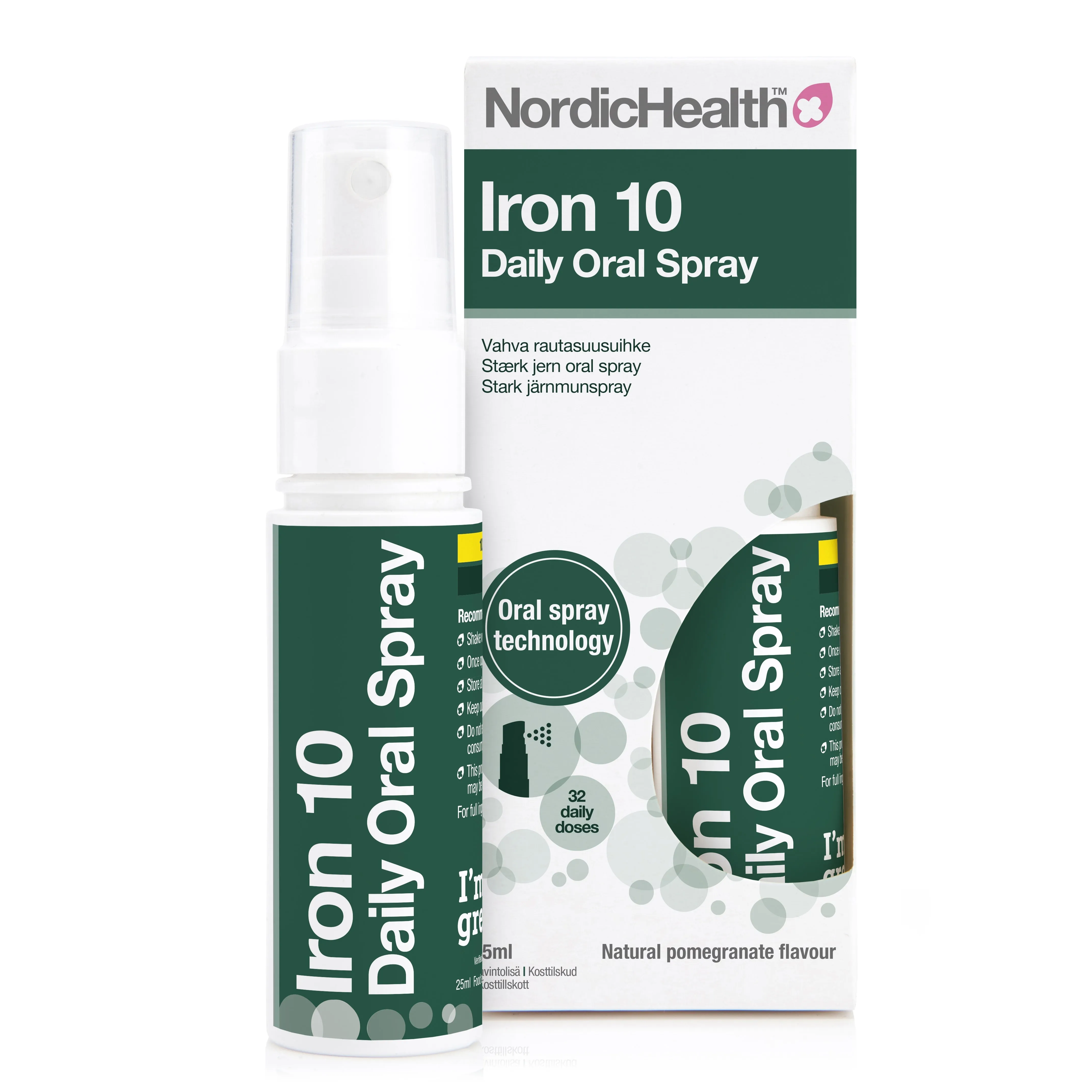 Strong iron oral spray, 25 ml