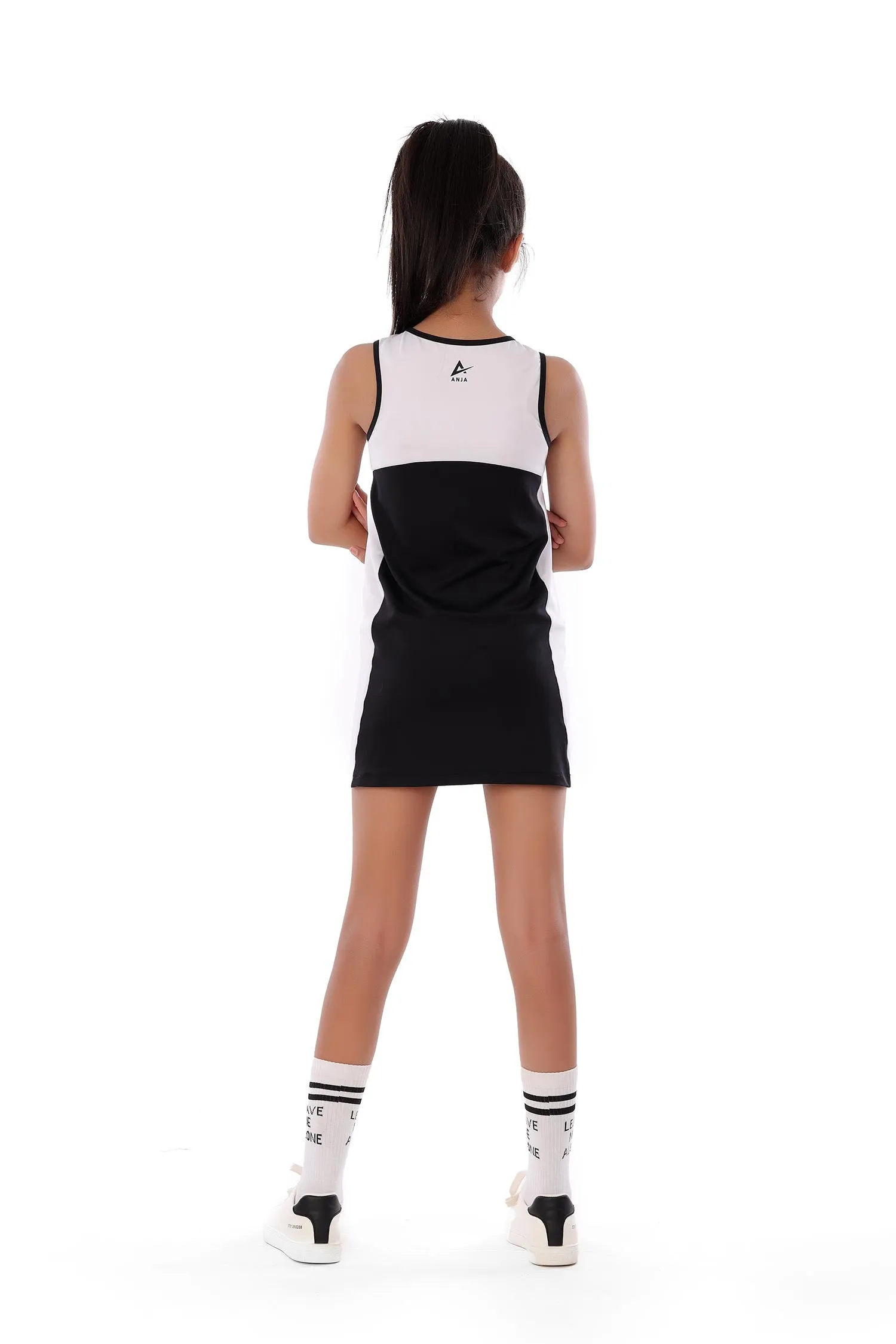 Stylish Two-Tone Sports Dress (0134) - Anja Sportswear