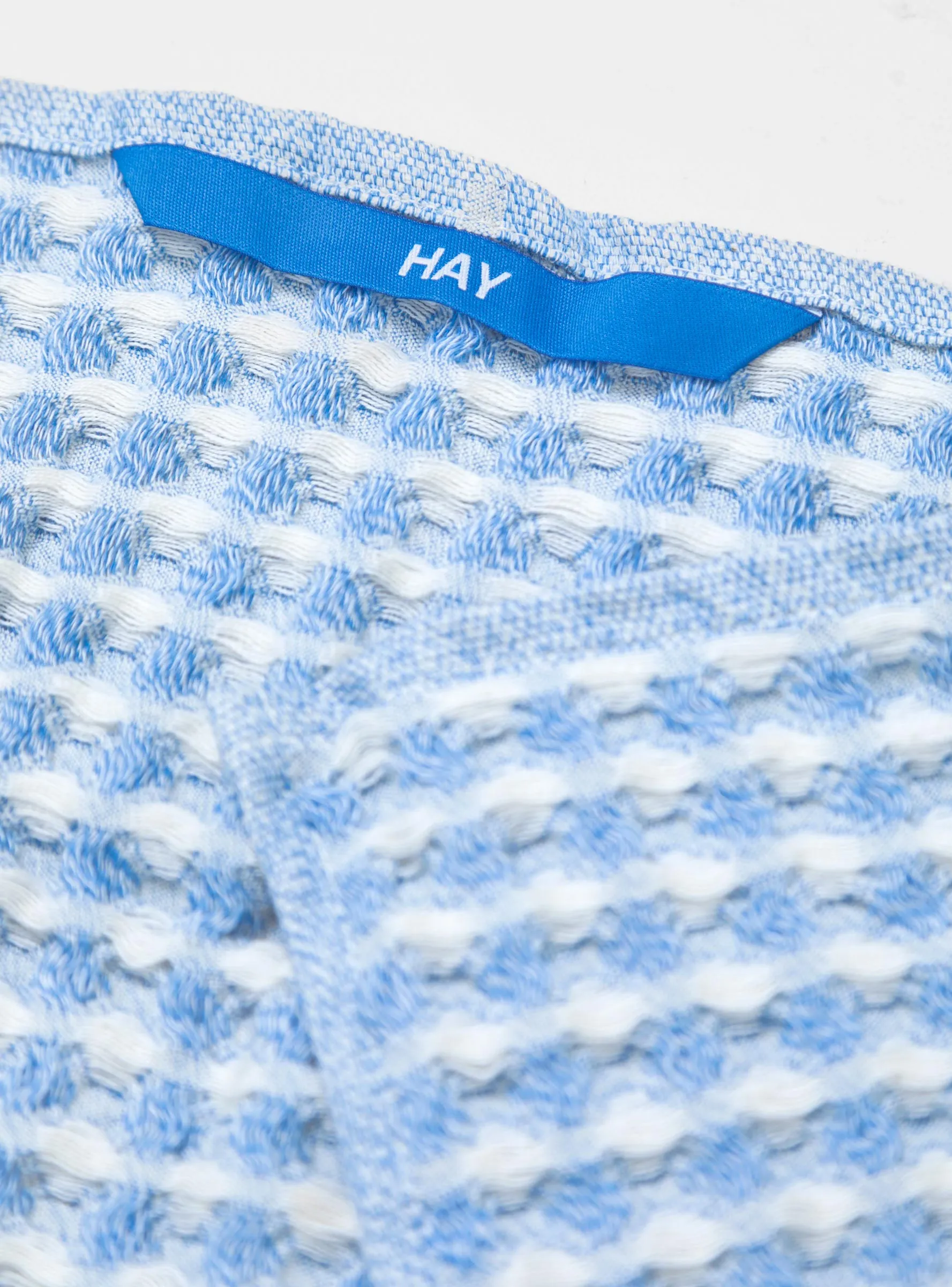 Twist Dish Cloth & Towel Set of 4 Sky Blue