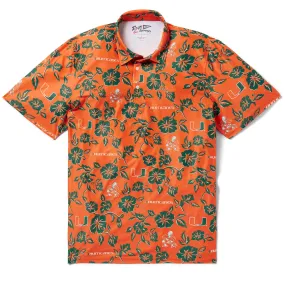 UNIVERSITY OF MIAMI GAME DAY PERFORMANCE POLO / Performance Fabric