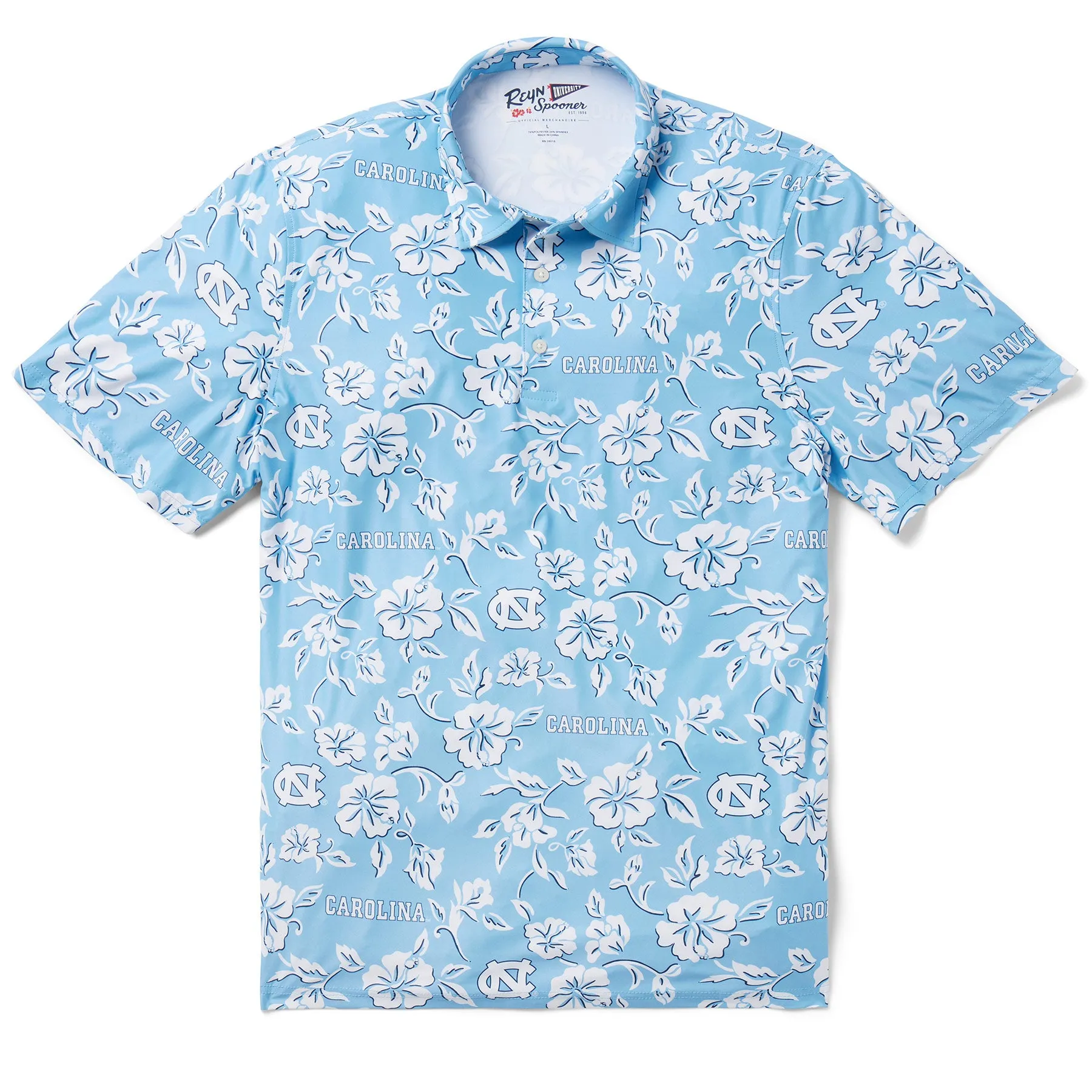 UNIVERSITY OF NORTH CAROLINA GAME DAY PERFORMANCE POLO / Performance Fabric