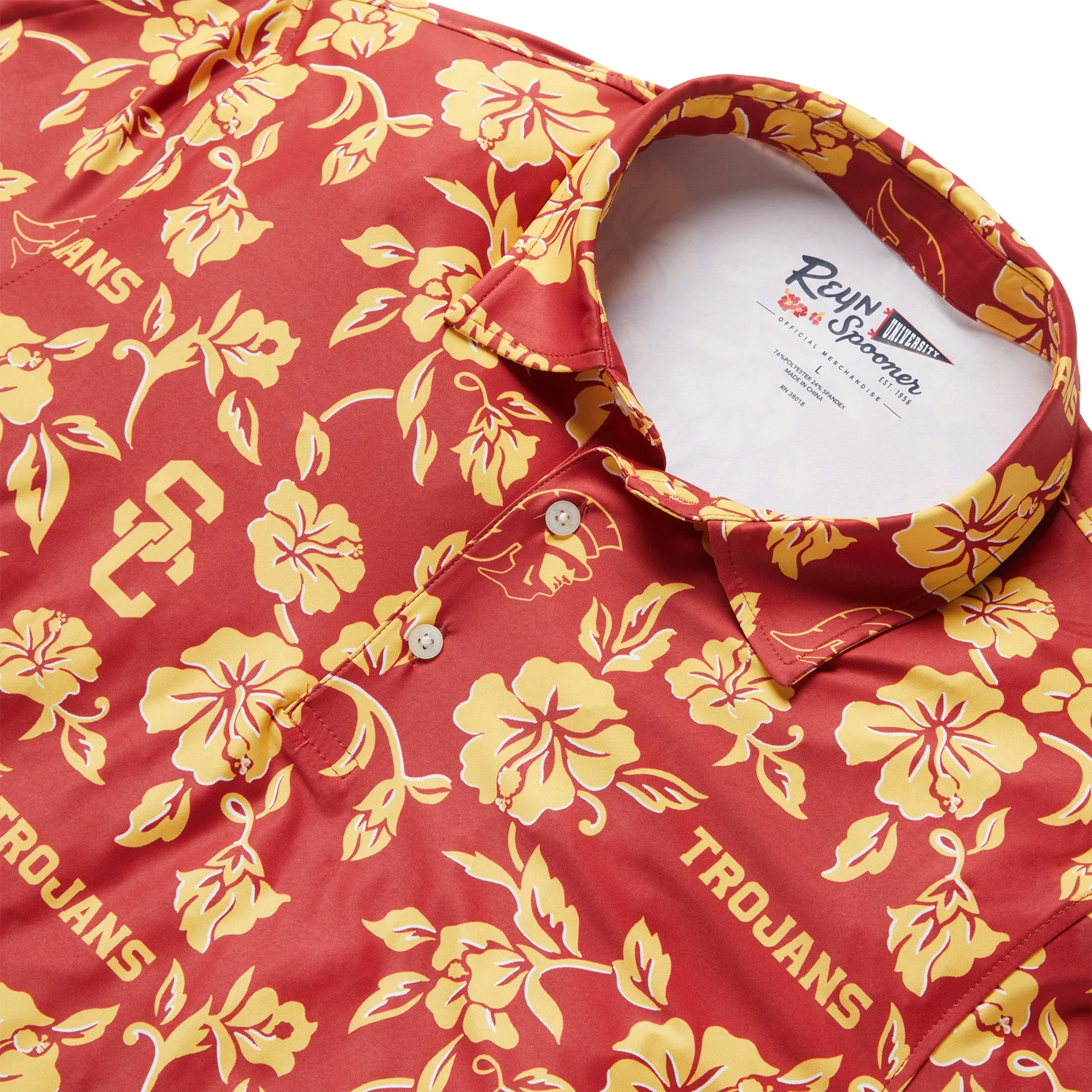 UNIVERSITY OF SOUTHERN CALIFORNIA GAME DAY PERFORMANCE POLO / Performance Fabric