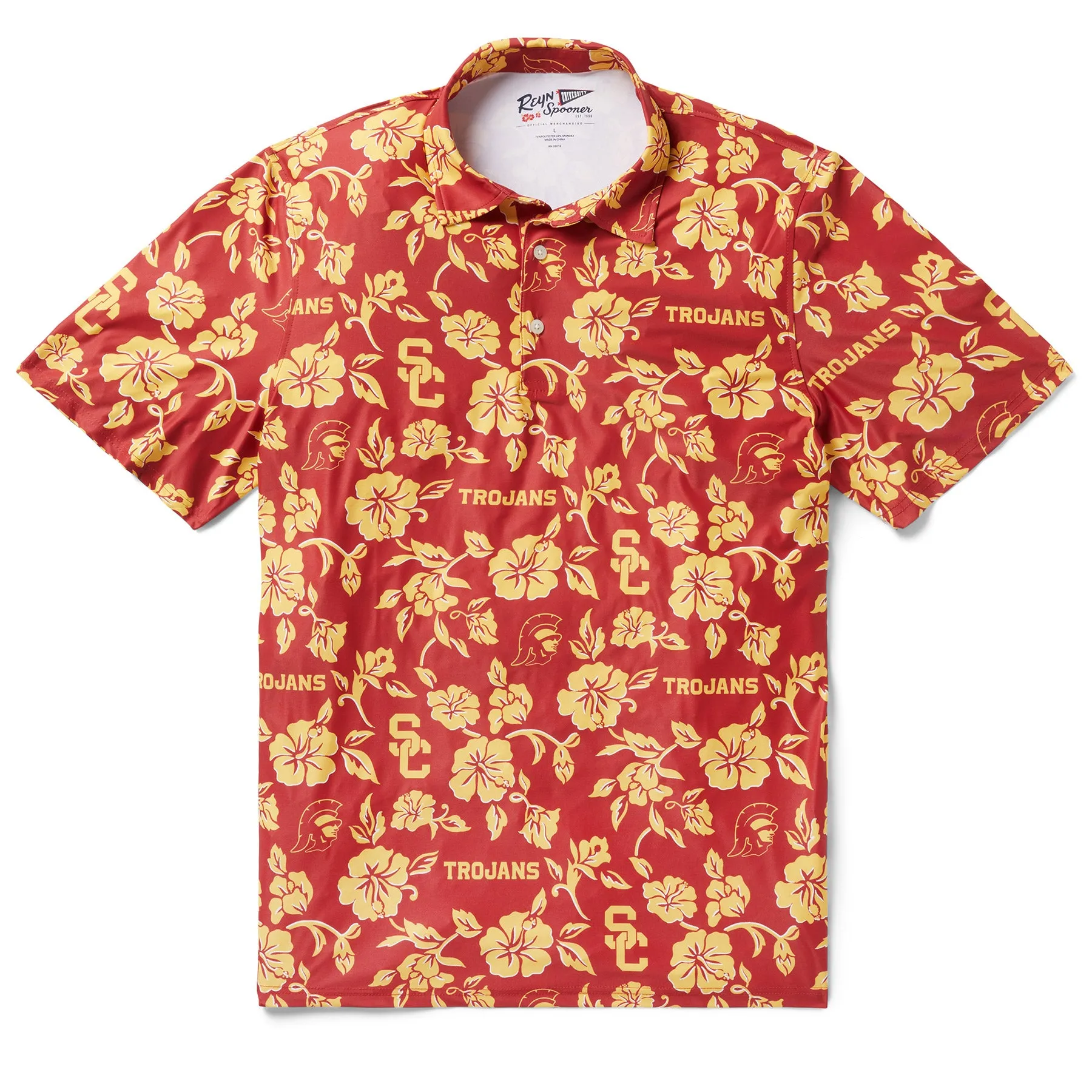 UNIVERSITY OF SOUTHERN CALIFORNIA GAME DAY PERFORMANCE POLO / Performance Fabric