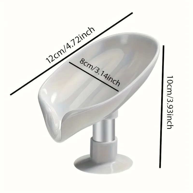 Versatile NonPerforated Soap Tray for Kitchen and Bathroom