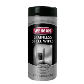 Weiman Stain Steel Wipes 30s